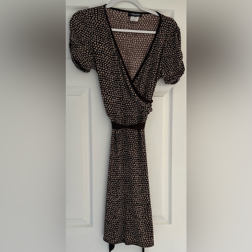 Faux Wrap Dress